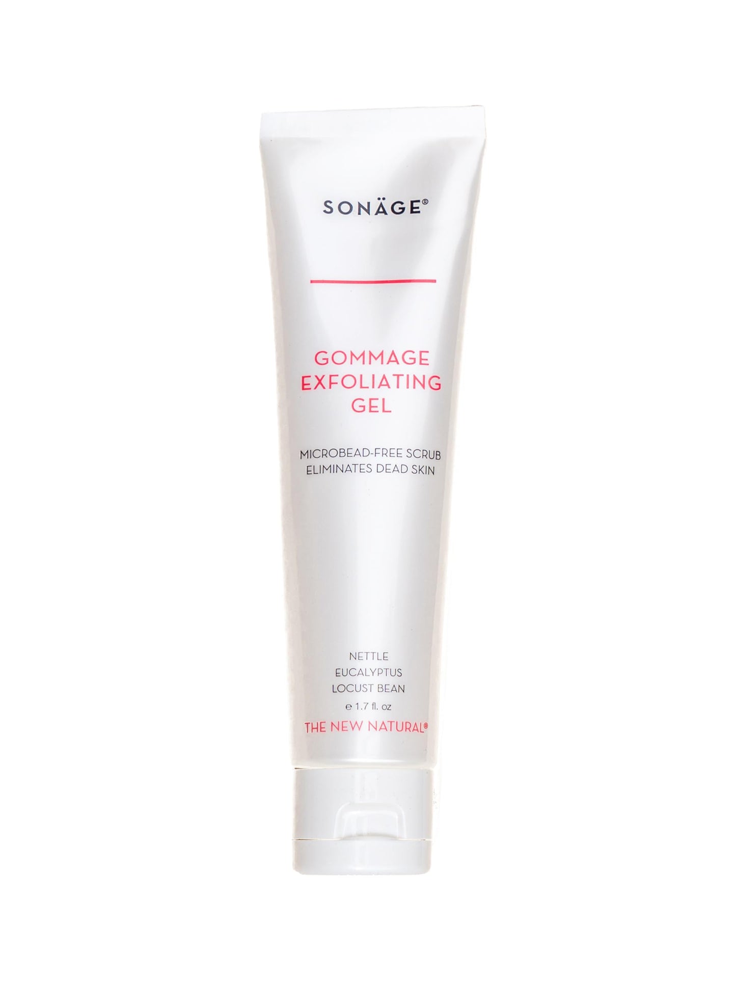 Sonage Gommage Exfoliating Gel – Gentle Gommage Exfoliant for Face | Facial Peeling Gel Removes Dead Skin, Brightens & Smooths | Non-Abrasive Face Exfoliant Scrub | Clean, Vegan Skincare (50 ml)