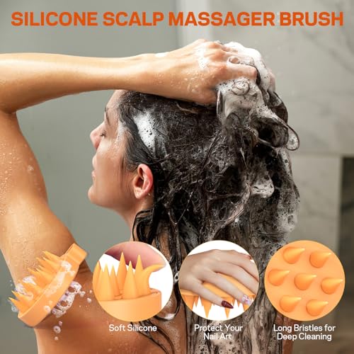 AMOADO Pumpkin Seed Oil Scalp Scrub with Biotin