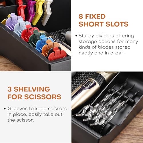 Barber Station Organizer Tray for Clippers & Tools