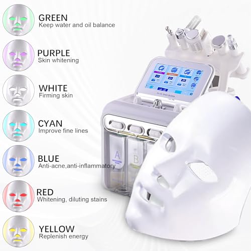 RF Face Lifting Device 7-in-1 Skin Tightening Spa Machine