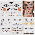 Halloween Temporary Tattoos for Kids - 6 Sheets