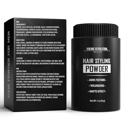 Viking Revolution Hair Styling Powder for Men | 2-Pack