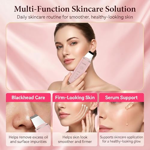 GUGUG Skin Scrubber Face Spatula - 4 Modes Blackhead Remover