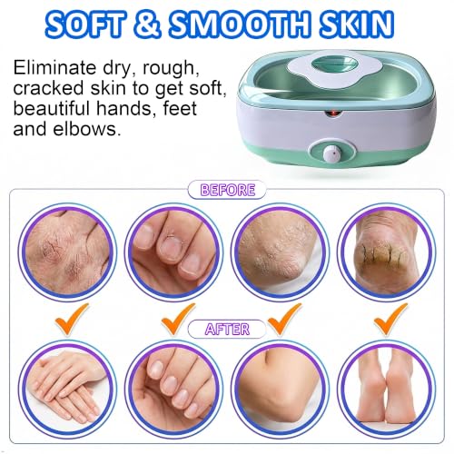 4000ml Paraffin Wax Machine for Hands & Feet - Pink Home Spa Kit