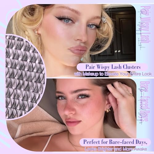 Lash Clusters Kit Wispy C-Curl DIY Eyelash Extensions