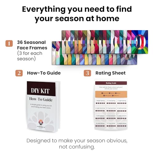 Color Analysis Draping Kit - Find Your Season in 30 Minutes