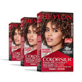 Revlon Colorsilk Permanent Hair Color 43 Golden Brown (Pack of 3)