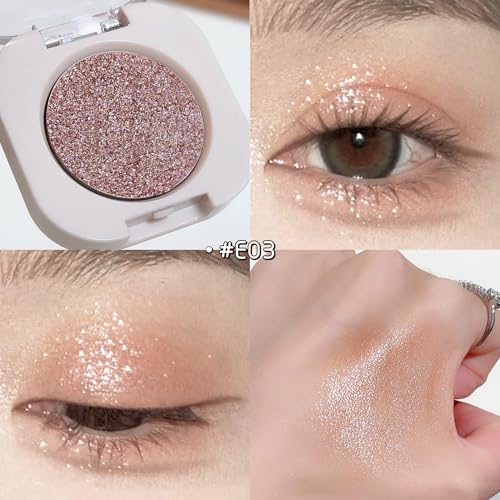 BestLand Single Pressed Eyeshadow – Matte & Shimmer, Long-Lasting