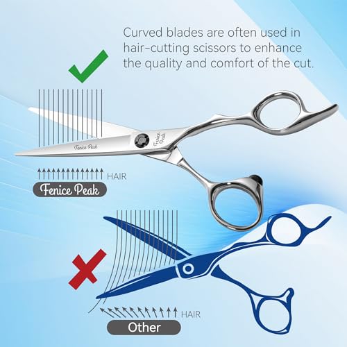 CNC Professional Hair Cutting Scissors 6.0" VG10 Stainless Steel