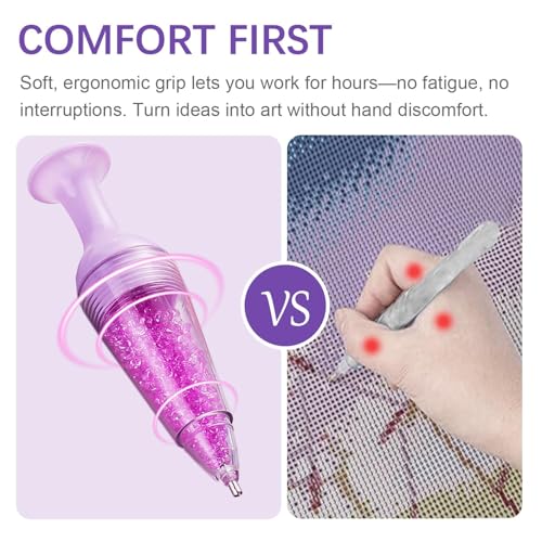 BAOENALNAT 3PCS Flower Pot-Shaped Diamond Painting Pens - Standard Version
