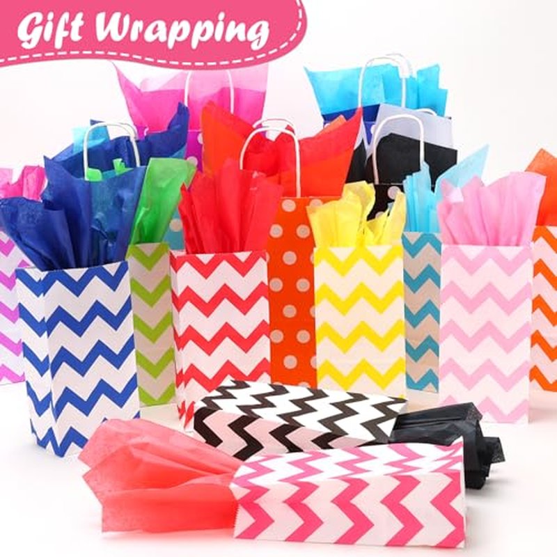 20-Color Tissue Paper 400 Sheets 10" x 14" Gift Wrap