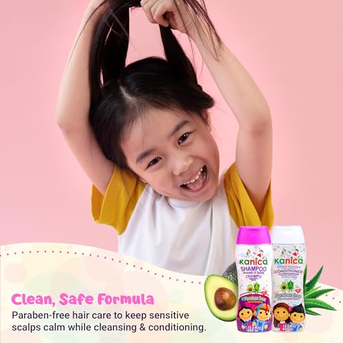 Kanica Avocado & Aloe Shampoo Conditioner Set, Paraben Free