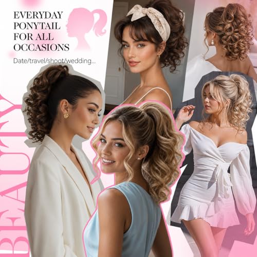 12 Inch Claw Clip Ponytail Extension - Soft Wavy Synthetic Hair