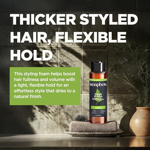 Soapbox Men's Thicken & Style Foaming Texturizer