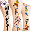 96PCS Rock Climbing Temporary Tattoos - 8 Sheets Party Favors