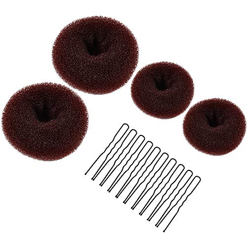 Hair Bun Maker Set with 10 Bobby Pins | 2 Sizes