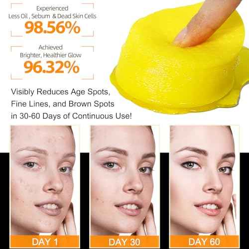 Kojic Acid & Turmeric Cleansing Pads, 50PCS Face Pads with Vitamin B5, C, Balance Skin Oil & Water for Women