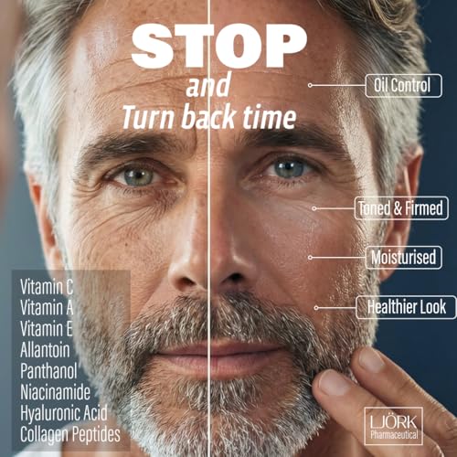 Men¡¯s Anti-Aging Cream for Face and Neck | Male Anti Wrinkles Cream for Face, Neck and Hand.
