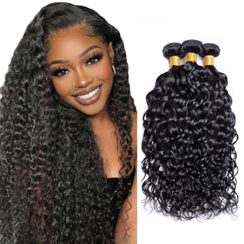 Wet Wavy Brazilian Virgin Hair Bundles 24 26 28 Inch