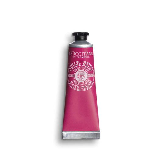 L’OCCITANE Shea Butter Delightful Rose Hand Cream|Nourishes and softens|20% shea butter|1 Oz