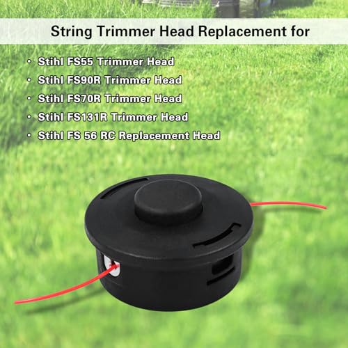 Dofank 25-2 Trimmer Head for Stihl FS55 FS56RC FS70R FS85 FS90R FS91R FS131R Replaces 25-2