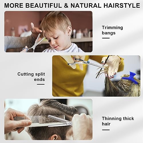 Hachacha 6.5in Hair Cutting & Thinning Scissors Set