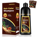 Deep Wine Red Hair Dye Shampoo 3-in-1 for Gray Hair - Long-Lasting Natural Color, 16.9 Fl Oz