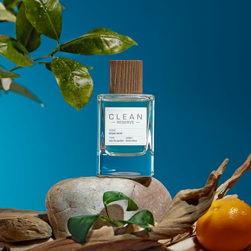 CLEAN Reserve Acqua Neroli Unisex Eau de Parfum 1.7 Fl Oz - Sustainable, Long-Lasting Fragrance