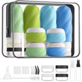 LitBear 23 Pack TSA Approved Travel Bottles & Toiletry Containers Set