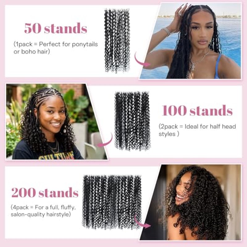 Miracle Knots Crochet Hair 18 Inch Deep Wave 100 Strands