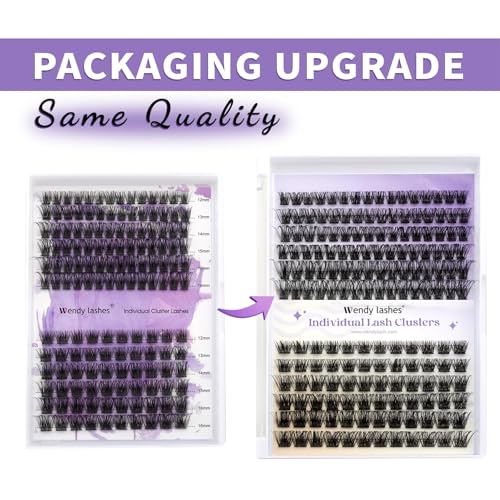 DIY Lash Clusters Kit - Wendy Lashes Extensions, 12-16mm