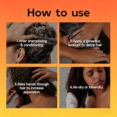 Curl Defining Cream with Argan Oil - 9.46 oz Hydrating Hair Mask
