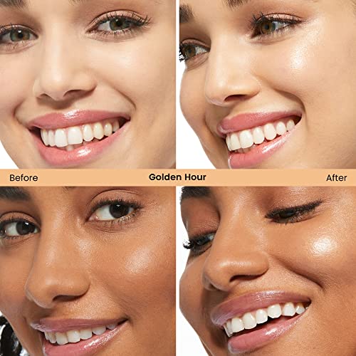 JOAH Liquid Rays Highlighter, Highlight Stick for Face Contour & Shimmer, Glow Illuminator, Korean Makeup, Buildable, Long Lasting, Cruelty Free Formula, Easy Applicator, Golden Hour