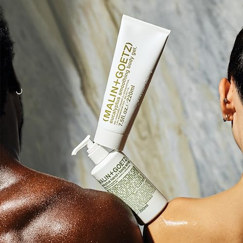 MALIN+GOETZ Eucalyptus Smoothing Body Gel | Restorative Gel-to-Water Serum with Magnesium PCA, Urea + Phytic Acid | Improves Texture, Smoothness + Barrier Function | Vegan + Cruelty-Free (7.5 Fl Oz.)