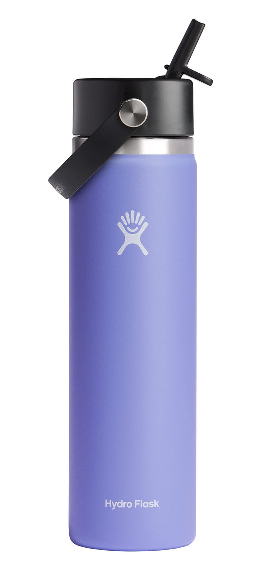 Hydro Flask Wide Flex Straw Cap Lupine 24 Oz