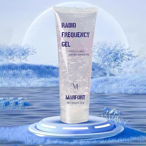 Cooling & Lubrication Gel Combination with Hair Removal and Beauty Facial Machine or Microcurrent Face for Women Men in Face or Body