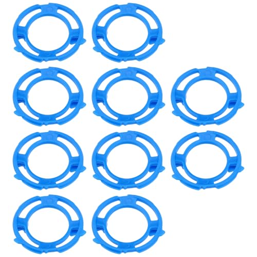 10pcs Shaver Blade Retaining Rings Blade Holder Clip Clips Compatible with Philips S5008 S5010 S5011 S5013 S5015 Shaving Blue