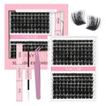 NYCAAR 3D Fluffy Lash Clusters Kit 200D - DIY Eyelash Extensions