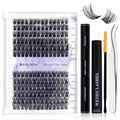 WENDY Lash Extension Kit D Curl 12-16mm Clusters with Glue