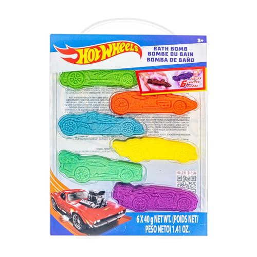 Bubble Gum Scented Bath Bomb Set for Kids - 6 Piece