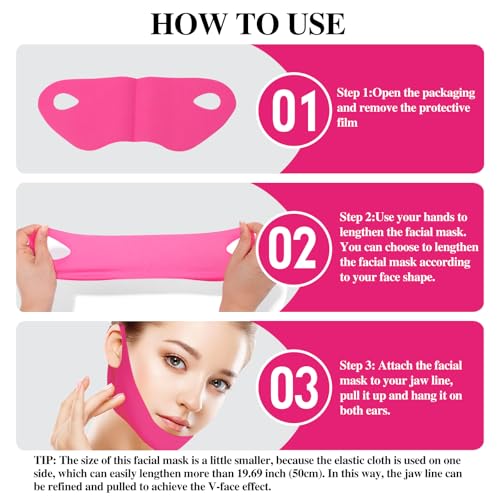 Collagen V-Line Lifting Mask Double Chin Reducer 10 Pack