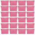 24 PACK Checkered Makeup Bags Bulk-Easter Gifts/Bulk Cosmetic Bags/Large Bridesmaid Gifts/Makeup Pouch for Wedding Party Favors Birthday/Teacher/Mothers Day Gifts/Toiletry Travel Bags (24, Pink)