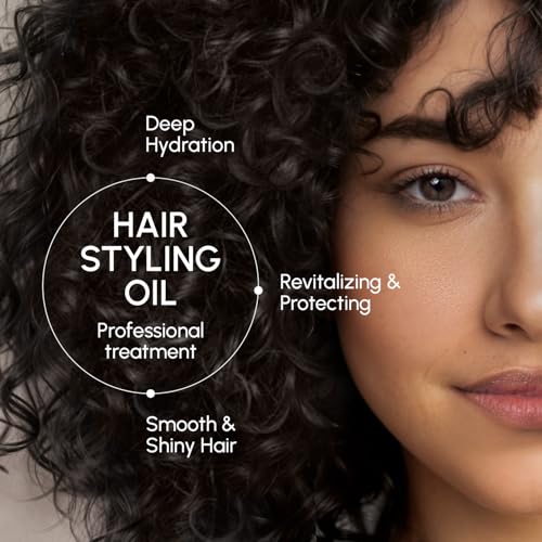 MAREE Anti-Frizz Hair Oil with Keratin & Biotin 3.4 fl oz