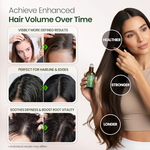Organic Castor Oil with Rosemary Roll-On for Hair & Skin