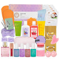 42 Pcs Valentines Day Gifts for Women, Super Fruit Bath and Body Spa Set, Facial Skin Care Kit, Self-Care Gifts Set, Lip Gloss, Face Sheet Mask, Serum, Birthday, Christmas, Present, Anniversary