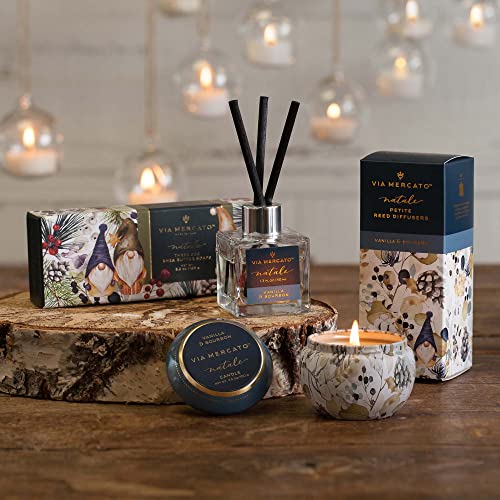 Via Mercato Natale Winter Woods Holiday Collection, Soap Gift Set, Assorted Scents