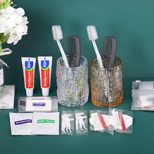 50 Sets Hygiene Kit Bulk - 10-in-1 Travel Toiletry
