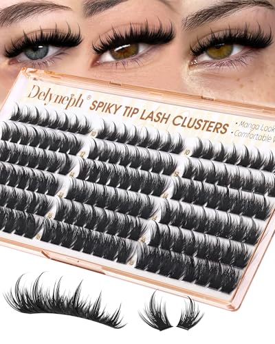 Manga Spike Lash Clusters | Wispy Anime Eyelash Extensions
