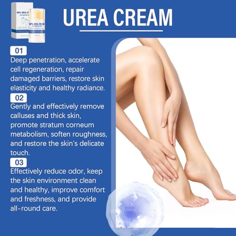 60% Urea Hydrating Foot Cream for Cracked Heels & Skin