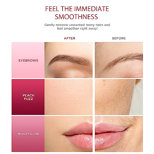 6 Count Dermaplaning Razors for Women - Exfoliation & Hair Removal